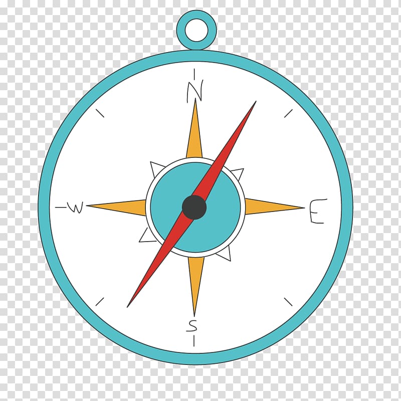 Euclidean Cartoon, compass transparent background PNG clipart