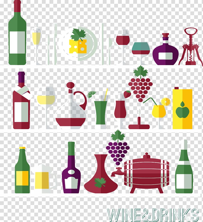 , Wine Bar Showcase transparent background PNG clipart