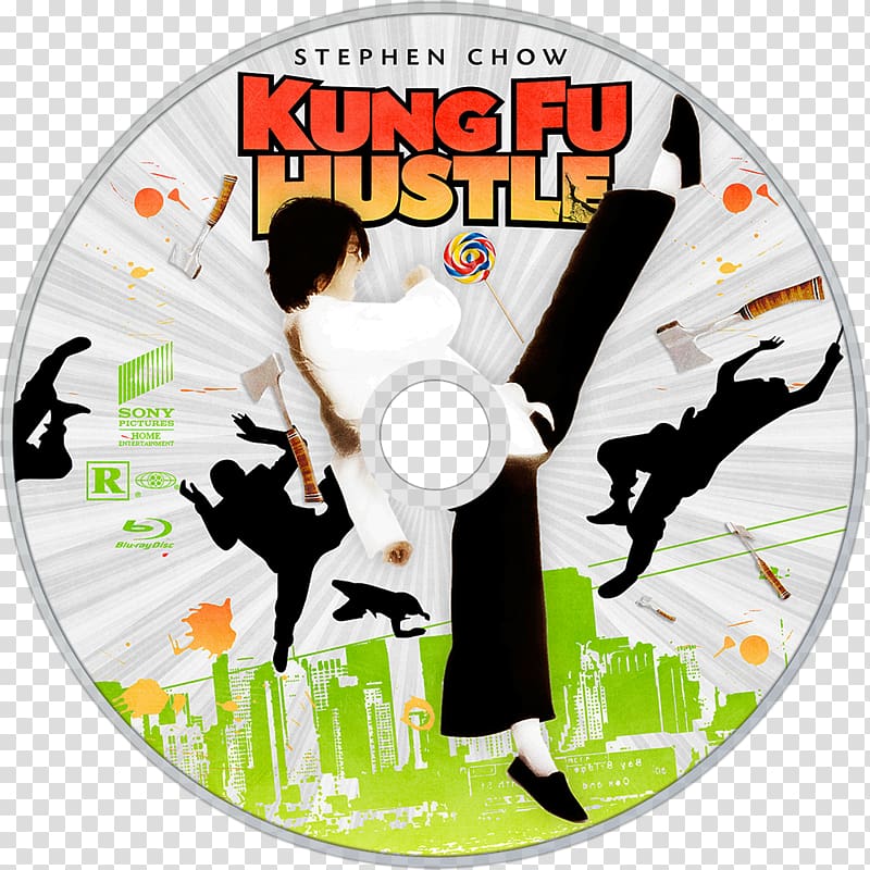 Blu-ray disc Kung fu DVD Film Chinese martial arts, Kung Fu Hustle transparent background PNG clipart