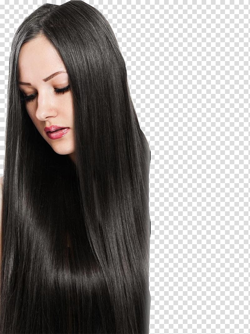 Artificial hair integrations Black hair Hairstyle Hair highlighting, hair transparent background PNG clipart