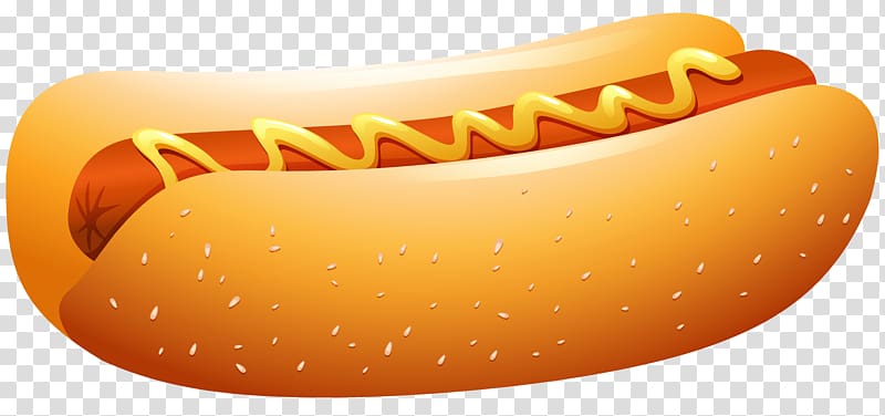 hotdog bun illustration, Hot dog Sausage Hamburger Fast food, Hot Dog transparent background PNG clipart