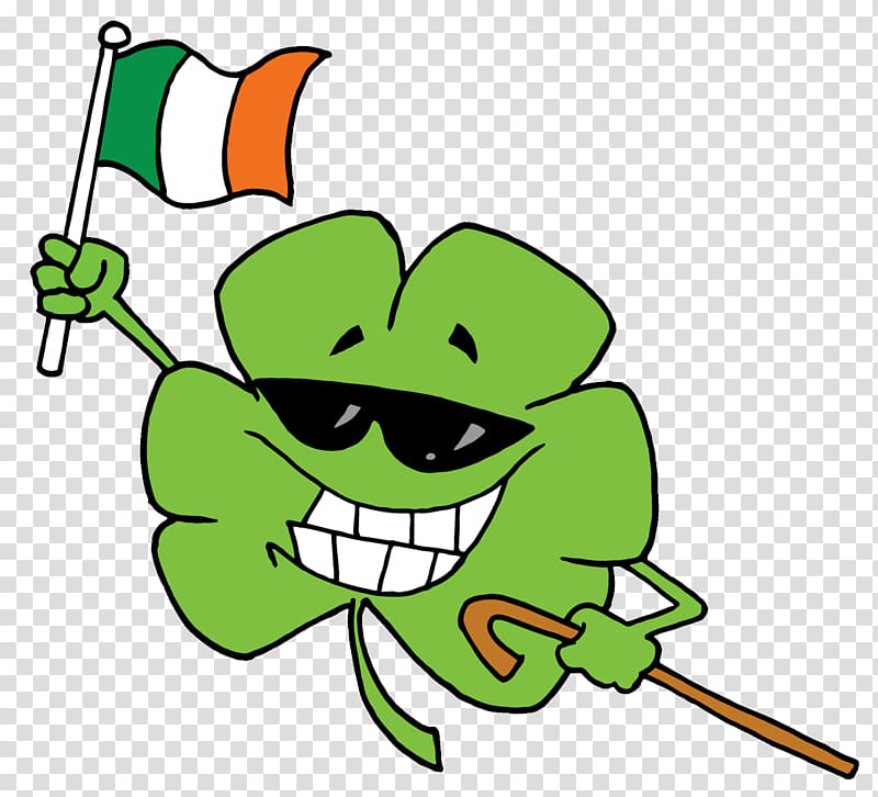 Republic of Ireland Flag of Ireland Shamrock Clover, patricks day transparent background PNG clipart