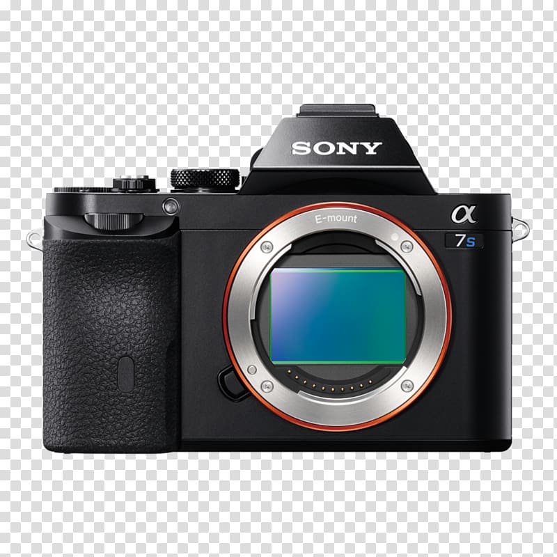 Sony α7 Sony Alpha 7S Full-frame digital SLR Canon EF 24-70mm, sony transparent background PNG clipart