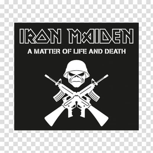 Iron Maiden A Matter of Life and Death Eddie Heavy metal Iron-on, iron maiden transparent background PNG clipart