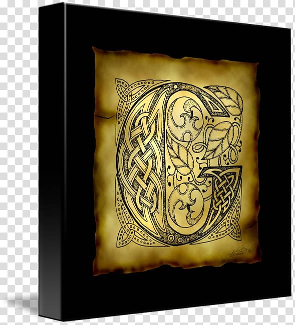 Celtic knot Celts Letter Illuminated manuscript Celtic art, letter c art transparent background PNG clipart