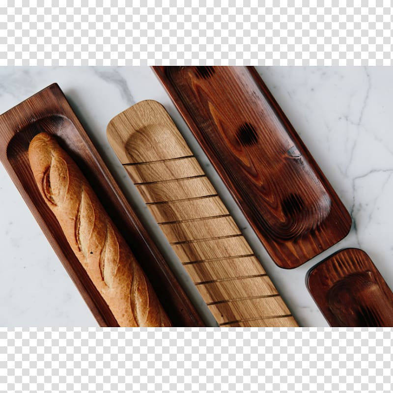 Baguette French cuisine European cuisine Danish pastry Bread, wooden board transparent background PNG clipart