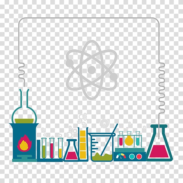 chemicals border illustration, Science project Microsoft PowerPoint Laboratory Experiment, science transparent background PNG clipart