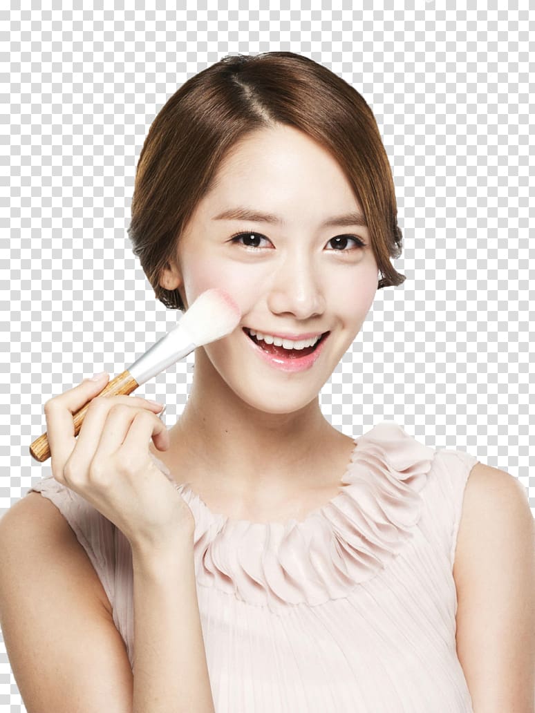 Im Yoon-ah Girls\' Generation Cosmetics Korean language Beauty, make up woman transparent background PNG clipart