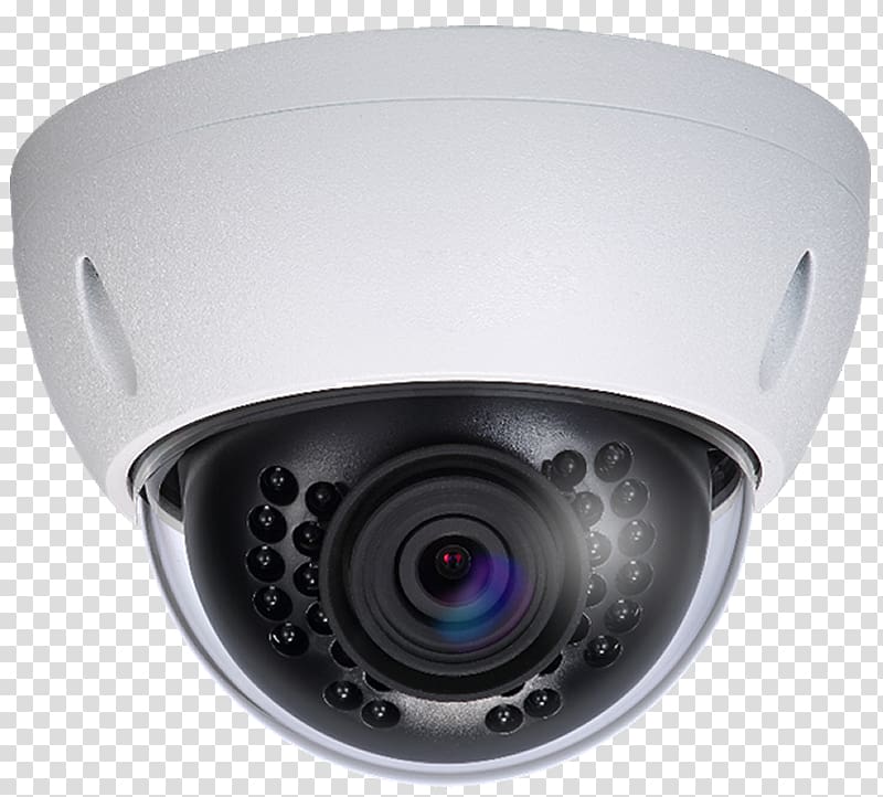 IP camera Wireless security camera Closed-circuit television Indoor Dome Camera, Camera transparent background PNG clipart