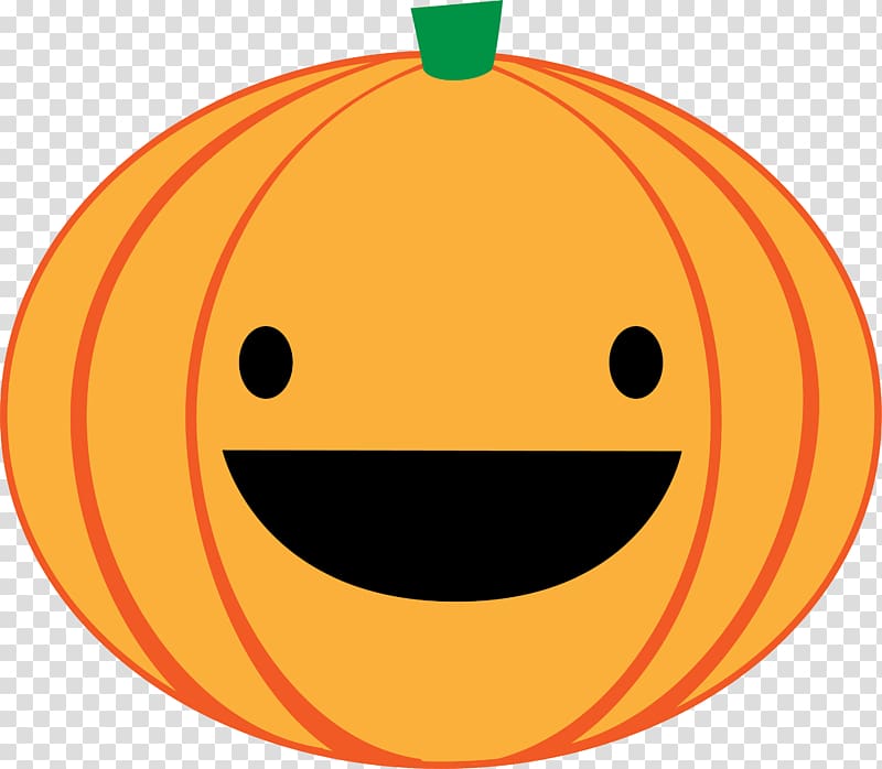 Calabaza Pumpkin Icon, Yellow pumpkin head transparent background PNG clipart