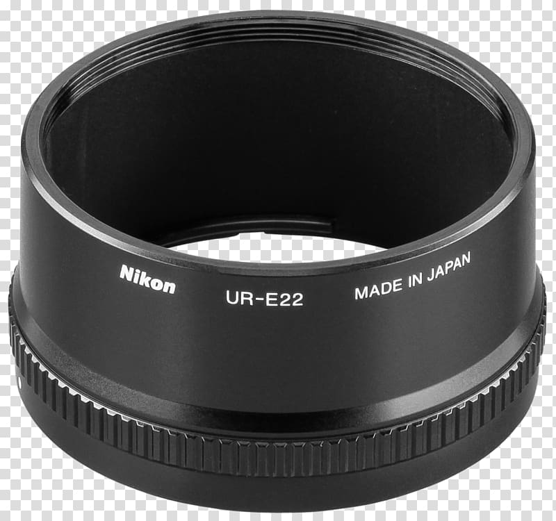 Camera lens Nikon UR-E22 Lens Hoods Lens cover, camera lens transparent background PNG clipart