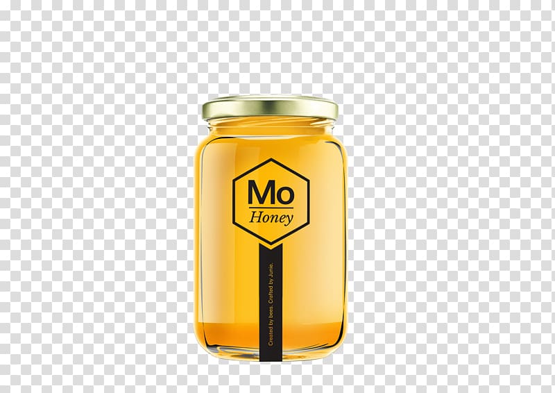 Honey Product Food Jar Packaging and labeling, honey transparent background PNG clipart