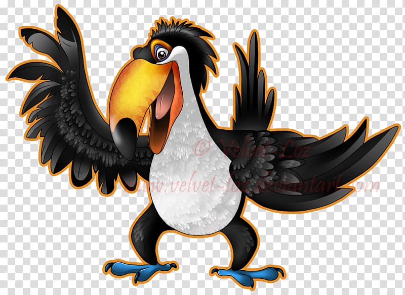 Jewel Blu YouTube Rio, toucan transparent background PNG clipart