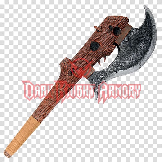 larp axe foam larp swords Live action role-playing game Battle axe, Axe transparent background PNG clipart