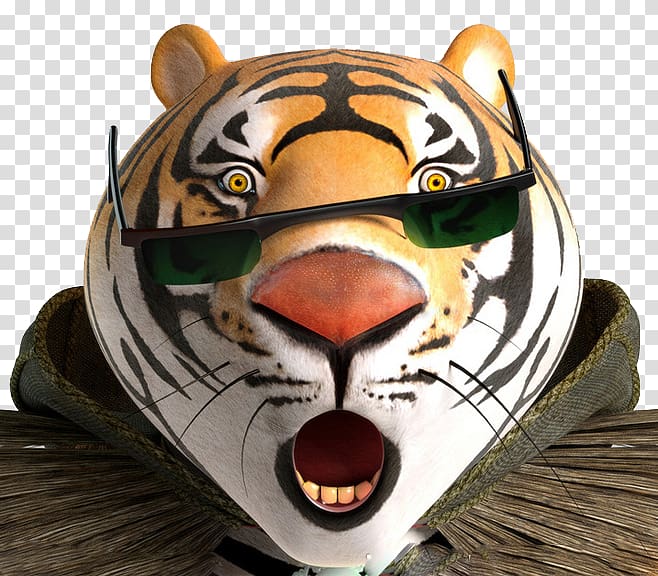Tiger Poster Animation Illustration, tiger transparent background PNG clipart