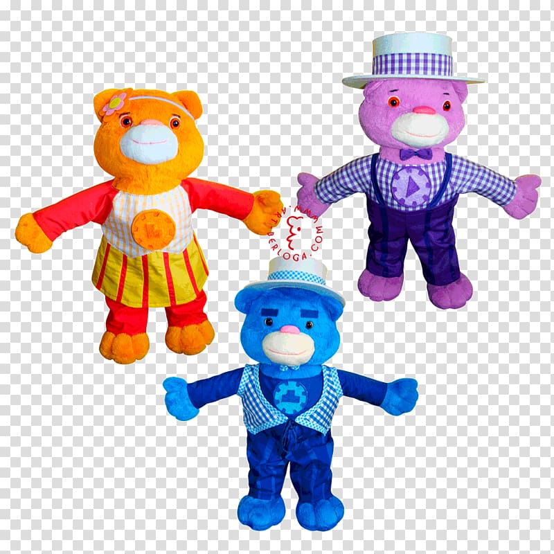 Stuffed Animals & Cuddly Toys Team Umizoomi, Season 2 Cuckoo Bears Counting Comet Crazy Skates, bear cartoon transparent background PNG clipart