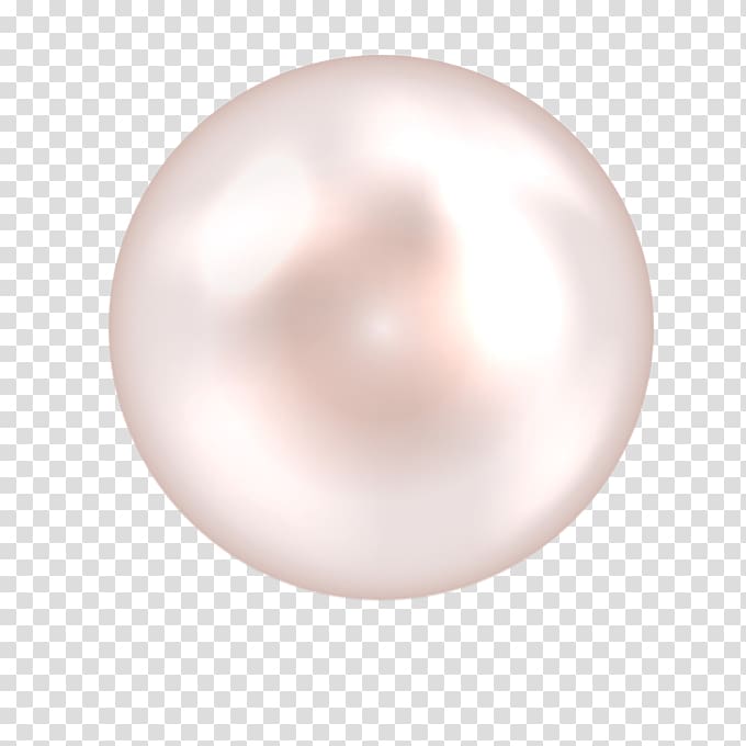 Sphere, oyster pearl transparent background PNG clipart