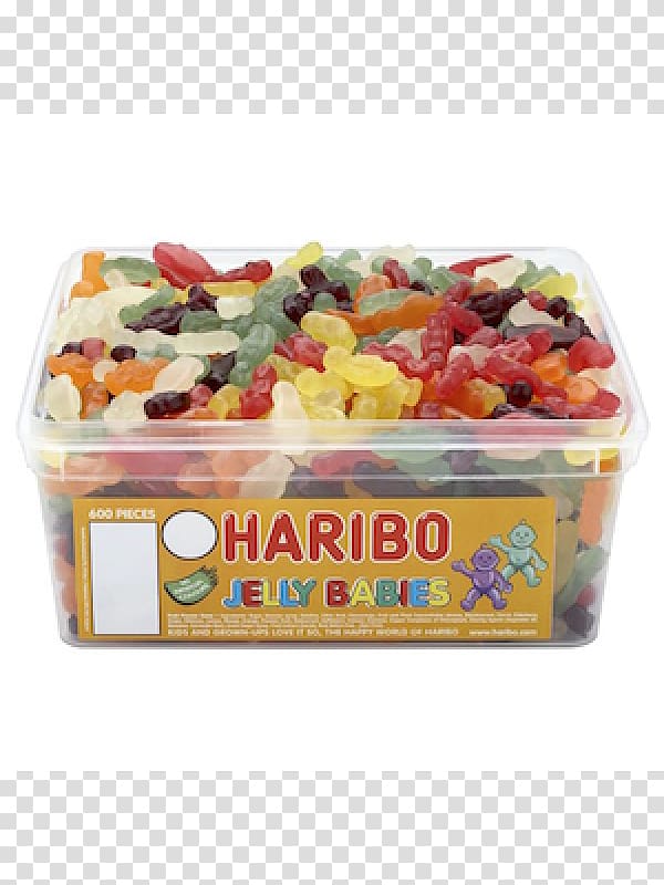 Jelly Babies Gummi candy Gelatin dessert Haribo, candy transparent background PNG clipart