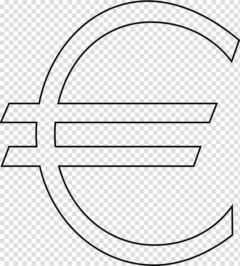 Euro sign Currency symbol , euro transparent background PNG clipart