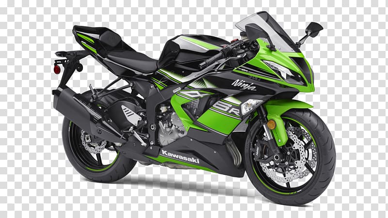 Ninja ZX-6R Honda Kawasaki motorcycles Kawasaki Ninja, kawasaki transparent background PNG clipart