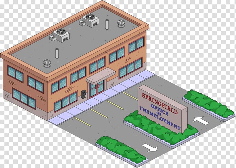 The Simpsons: Tapped Out Building Homer Simpson Unemployment Kang and Kodos, escalator transparent background PNG clipart