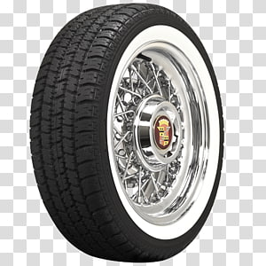 Car Ford Thunderbird Whitewall tire Coker Tire, car transparent background PNG clipart thumbnail