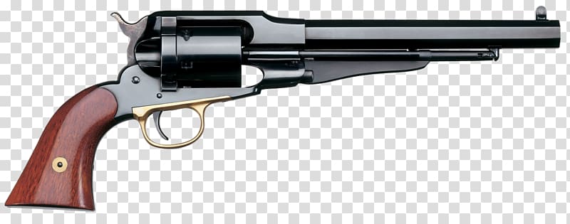 Remington Model 1858 A. Uberti, Srl. .45 Colt Colt Single Action Army Revolver, saloon transparent background PNG clipart