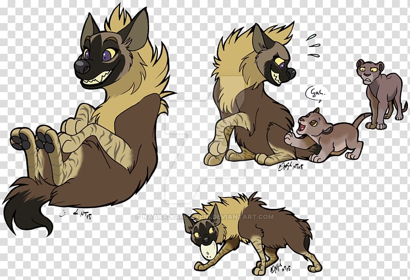 Brown hyena Lion Drawing Spotted hyena, hyena transparent background PNG clipart