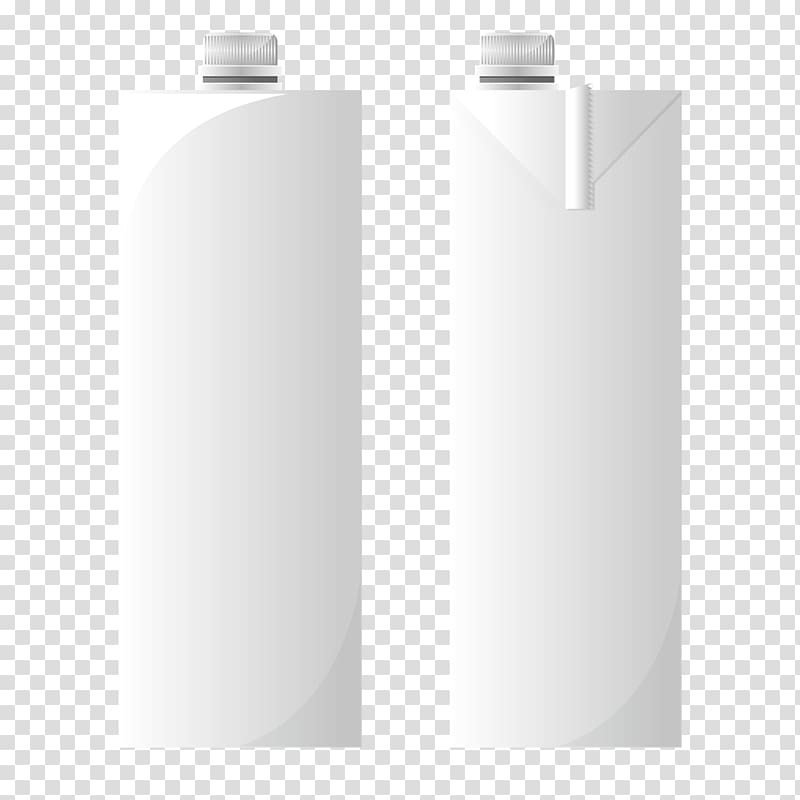 Bottle White Cylinder, milk box transparent background PNG clipart