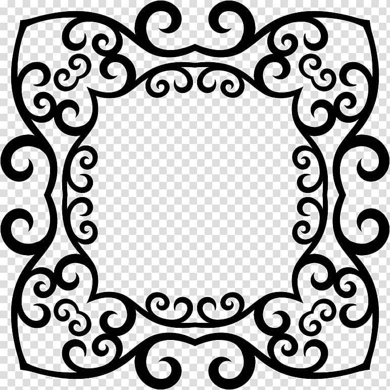 Computer Icons Frames , frame-round silver transparent background PNG clipart