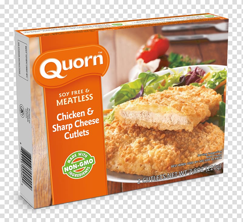 Chicken nugget Vegetarian cuisine Recipe Quorn, frozen meals for two transparent background PNG clipart