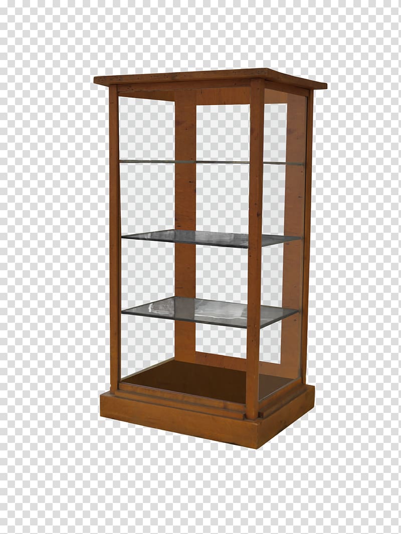 Display case Cabinetry Furniture Display window Glass, book shelf transparent background PNG clipart