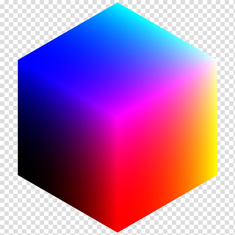 Magenta RGB color model RGB color space, Cubes transparent background PNG clipart