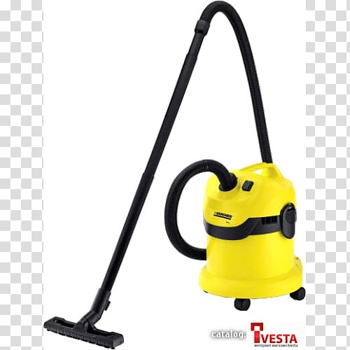 Pressure Washers Kärcher WD 2 Vacuum cleaner, vacuum cleaner transparent background PNG clipart