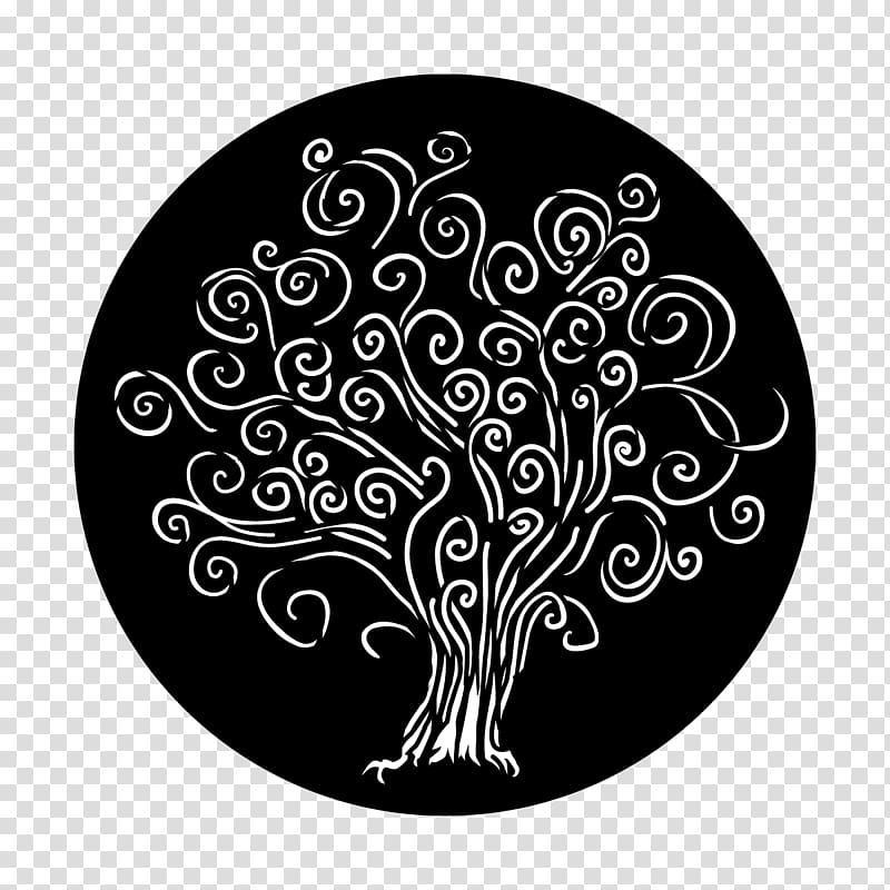 Visual arts Circle Tree Gobo, curly grass pattern transparent background PNG clipart