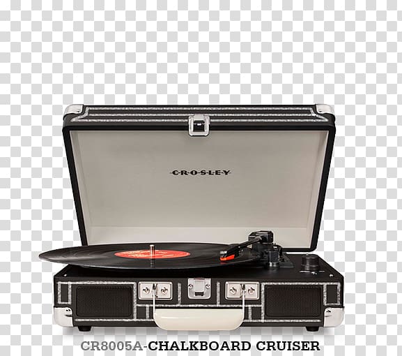 Crosley Cruiser CR8005A Phonograph record Crosley CR8005A-TU Cruiser Turntable Turquoise Vinyl Portable Record Player, Crosley Radio transparent background PNG clipart