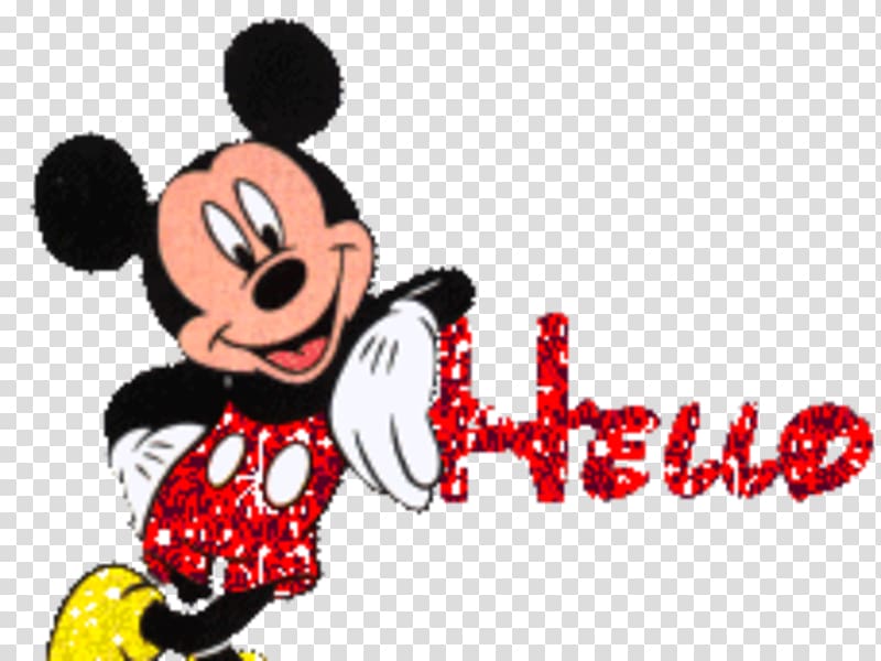 Animation Mickey Mouse Gfycat, goodbye transparent background PNG clipart