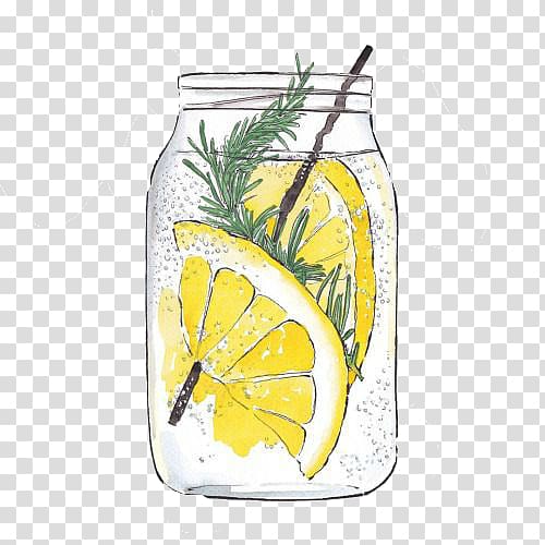 Lemonade Lemon-lime drink Drawing Watercolor painting, lemon transparent background PNG clipart
