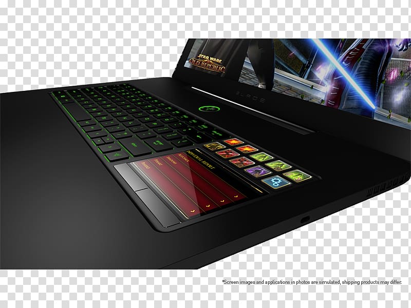 Laptop Gaming computer Razer Inc. Gamer Razer Blade Pro (2017), Laptop transparent background PNG clipart