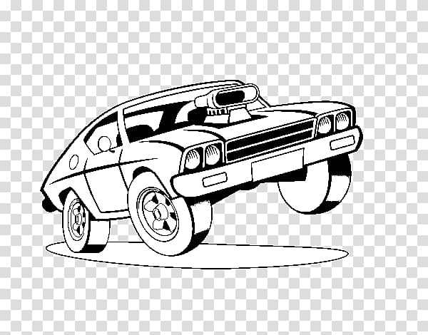 Sports car Dodge Muscle car Coloring book, Muscle Cars transparent background PNG clipart