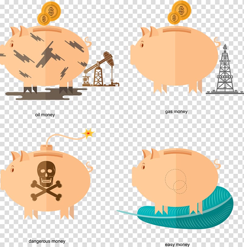 Piggy bank Money Cartoon, piggy bank transparent background PNG clipart