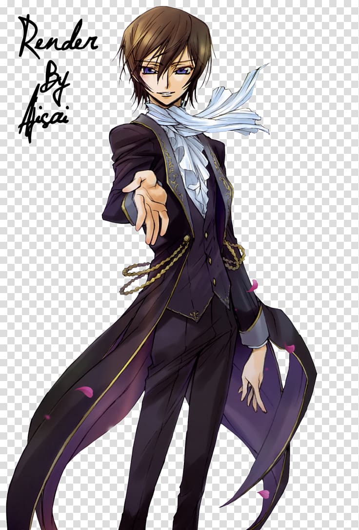 Lelouch Lamperouge C.C. Nunnally Lamperouge Suzaku Kururugi Anime, Anime transparent background PNG clipart