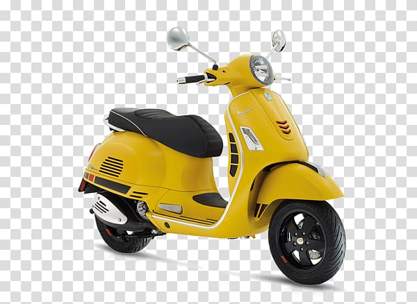 Piaggio Vespa GTS 300 Super Scooter Motorcycle, 2017 vespa transparent background PNG clipart
