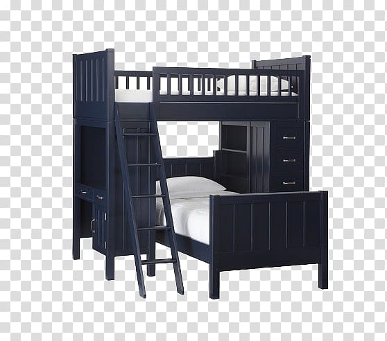 Bed frame Bunk bed Bedroom Desk, bed transparent background PNG clipart