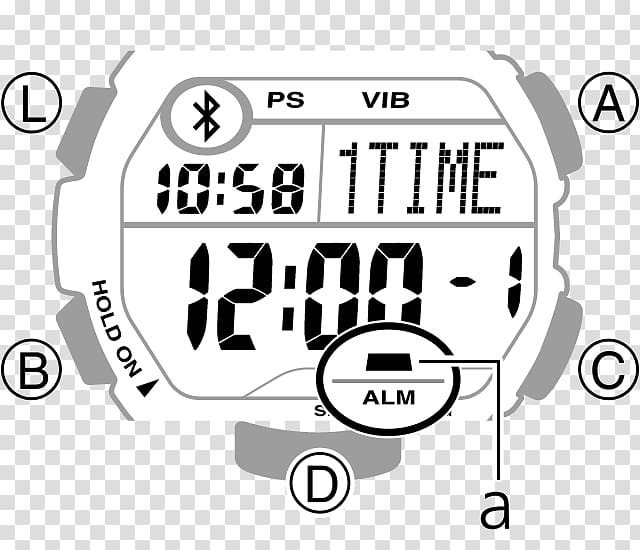 Brand G-Shock Logo Clock Product design, manual welfare transparent background PNG clipart