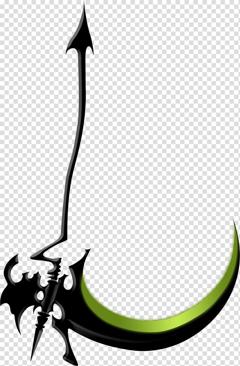 Scythe Pixel art , katana transparent background PNG clipart