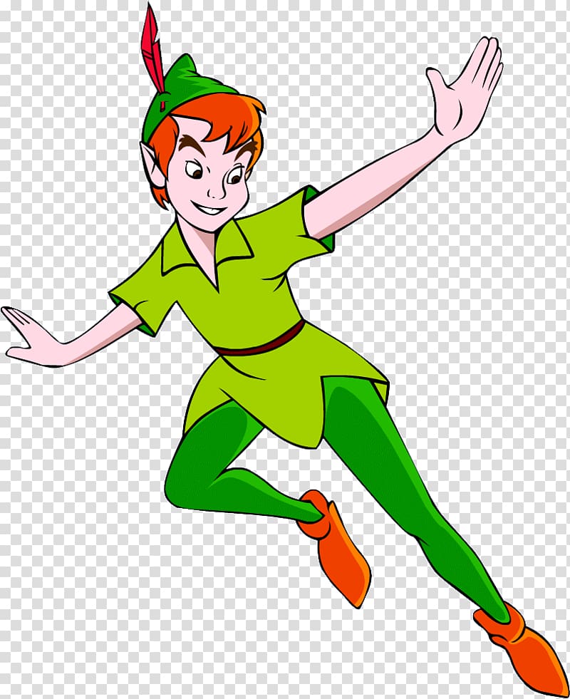 Peter Pan Peter and Wendy Tinker Bell Wendy Darling Captain Hook, pan transparent background PNG clipart
