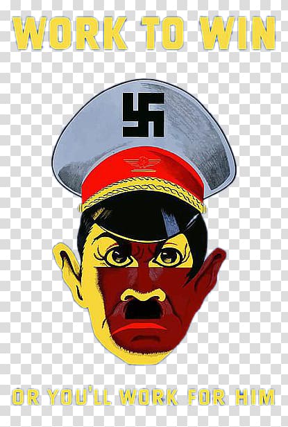 Second World War American propaganda during World War II Poster Propaganda in fascist Japan, Hitler Avatar transparent background PNG clipart