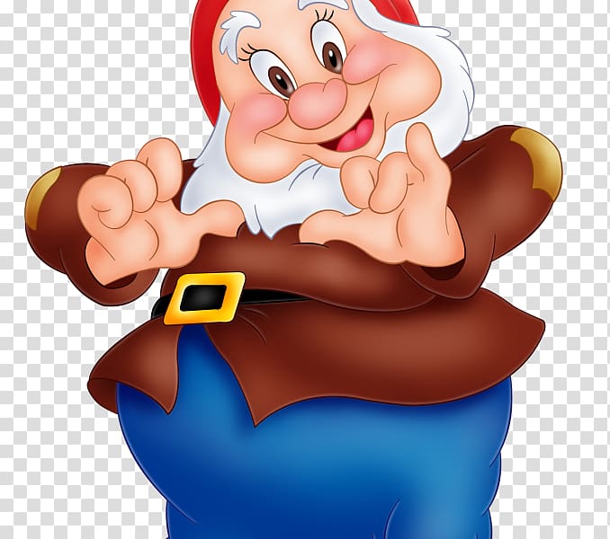 Snow White Seven Dwarfs Grumpy Dopey Sneezy, Dwarf transparent background PNG clipart