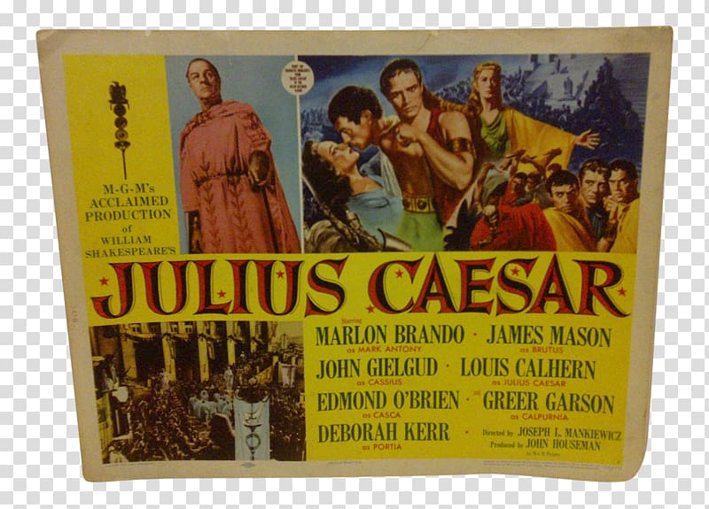 Julius Caesar 11x14 Movie Poster Art Wall Film, others transparent background PNG clipart